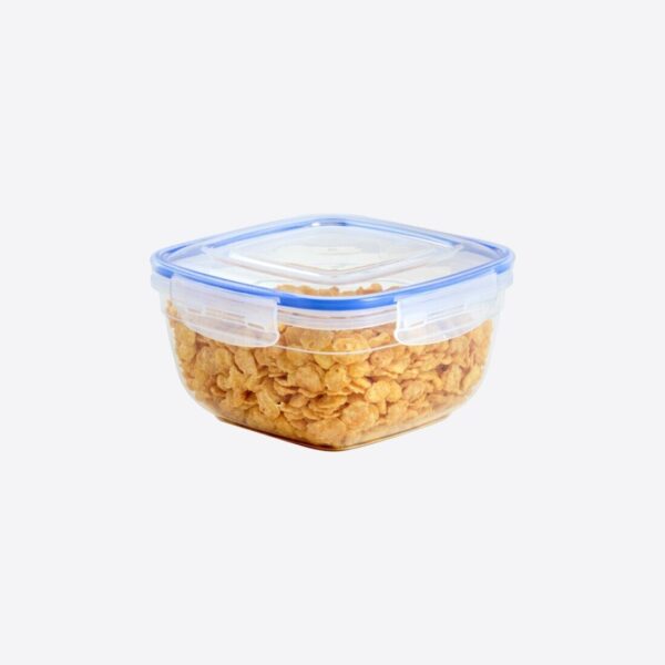 1500ml Airtight Food Storage Square Containers Clip Lid Seal Lock BPA Free