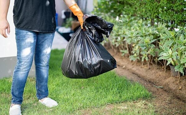NorPack Rubbish Bin Bags Refuse Sacks Heavy Duty Waste Liners Extra Strong 90Ltr - Image 6