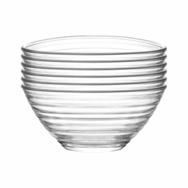 Glass Ramekin 7cm - Set of 6 Sauce Pots Ceramic Cups Condiment Dip Serving Bowl - Image 2